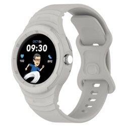 Curea Google Pixel Watch 4 41mm Techsuit, gri, W066