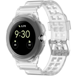 Curea Google Pixel Watch 4 41mm Techsuit, gri, W065