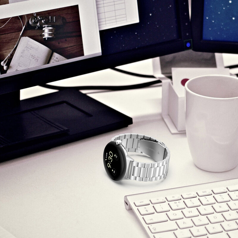 Curea Google Pixel Watch 4 45mm Techsuit, negru, W010