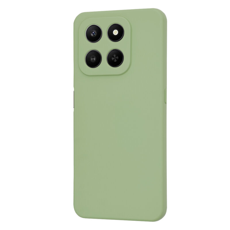 Husa silicon Honor 400 Smart 5G Techsuit SoftFlex, verde deschis