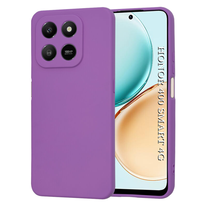 Husa silicon Honor 400 Smart 4G Techsuit SoftFlex, mov