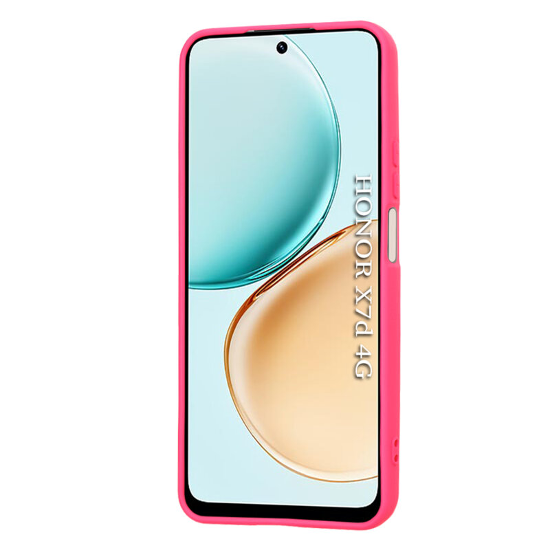 Husa silicon Honor X7d 4G Techsuit SoftFlex, fucsia