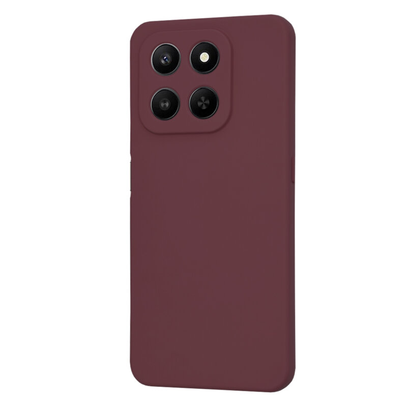 Husa silicon Honor 400 Smart 5G Techsuit SoftFlex, bordo