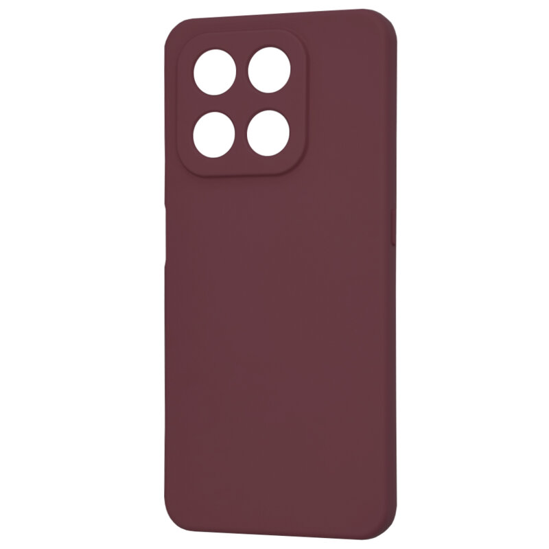Husa silicon Honor 400 Smart 4G Techsuit SoftFlex, bordo