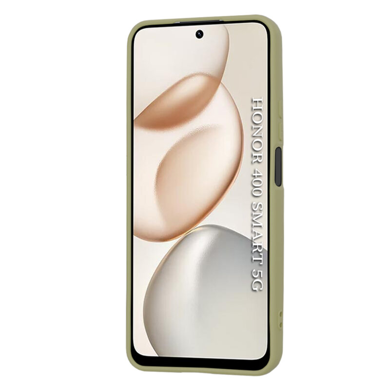 Husa silicon Honor 400 Smart 5G Techsuit SoftFlex, verde