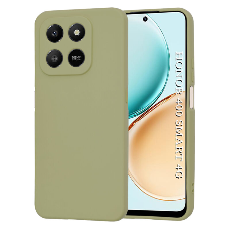 Husa silicon Honor 400 Smart 4G Techsuit SoftFlex, verde