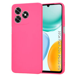 Husa silicon Honor X5c Plus Techsuit SoftFlex, fucsia