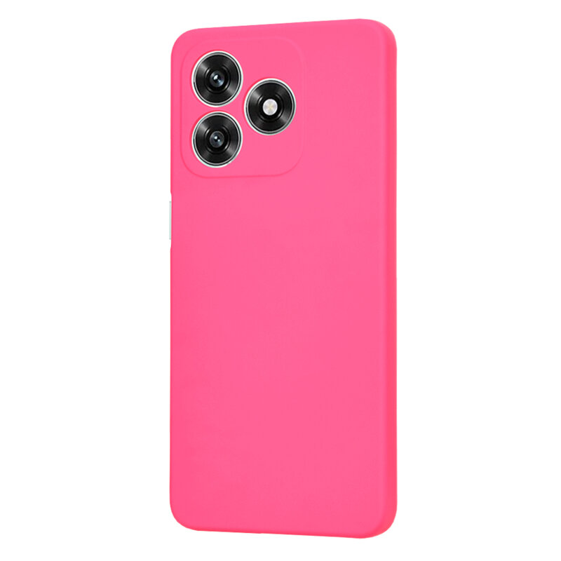 Husa silicon Honor X5c Plus Techsuit SoftFlex, fucsia