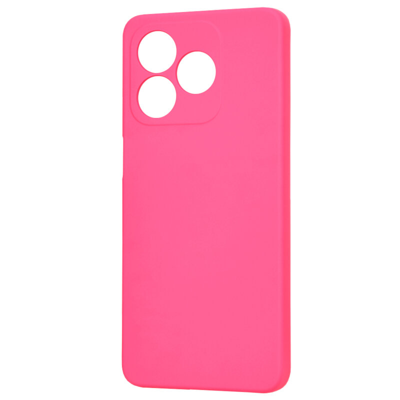 Husa silicon Honor X5c Plus Techsuit SoftFlex, fucsia