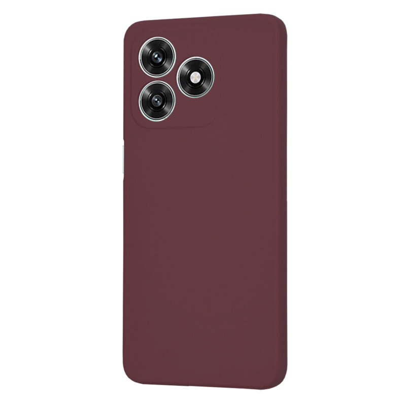 Husa silicon Honor X5c Plus Techsuit SoftFlex, bordo