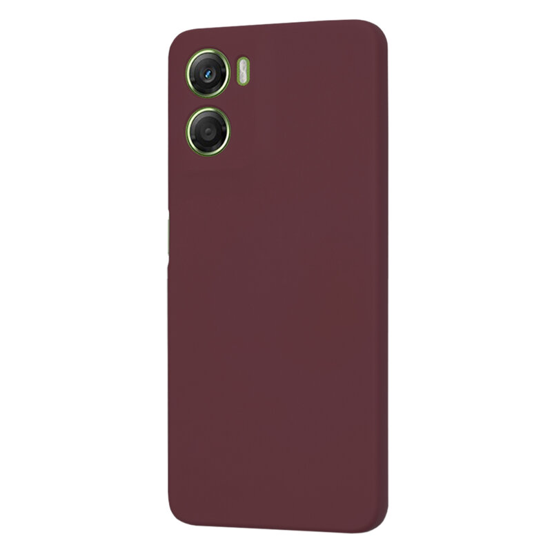 Husa silicon Motorola Moto G06 Techsuit SoftFlex, bordo