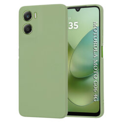 Husa silicon Motorola Moto G06 Techsuit SoftFlex, verde deschis