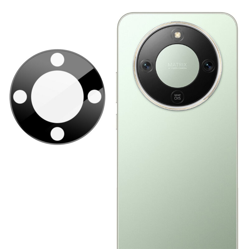 Folie camera Honor Magic8 Lite Techsuit Full Glass, negru