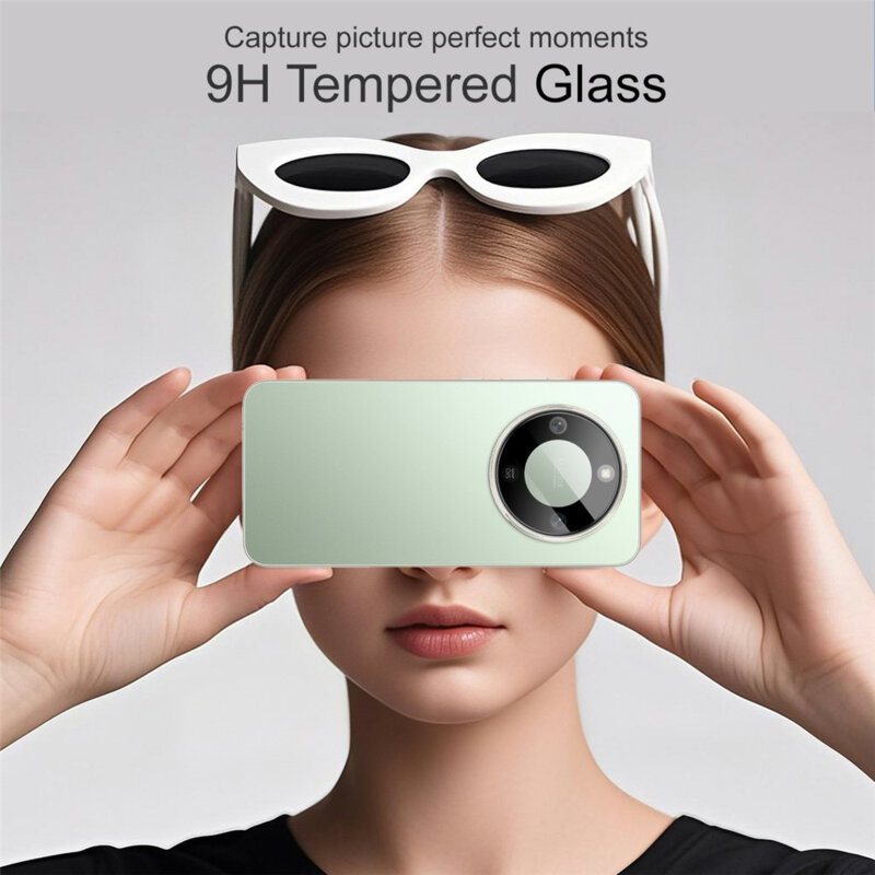 Folie camera Honor Magic8 Lite Techsuit Full Glass, negru