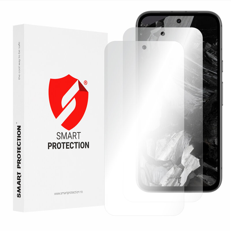 [Pachet 2x] Folie regenerabila premium Google Pixel 8a Smart Protection Classic, transparenta