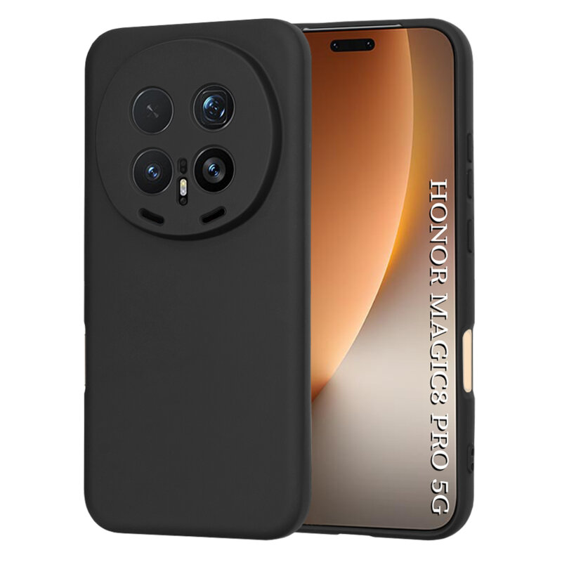 Husa silicon Honor Magic8 Pro Techsuit SoftFlex, negru