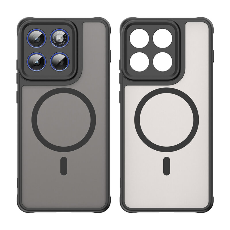 Husa Motorola Edge 70 Techsuit HaloFrost II MagSafe, negru