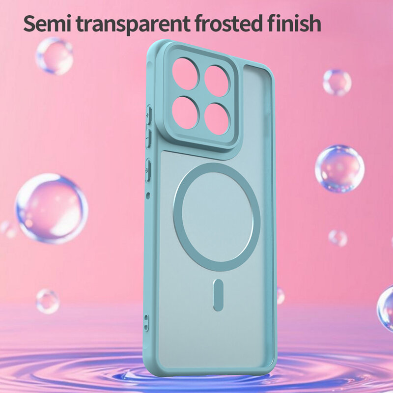 Husa Motorola Edge 70 Techsuit HaloFrost II MagSafe, verde menta