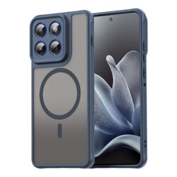 Husa Motorola Edge 70 Techsuit HaloFrost II MagSafe, bleumarin