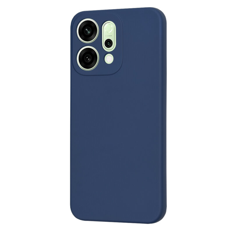 Husa silicon Oppo Reno14 Techsuit SoftFlex, bleumarin