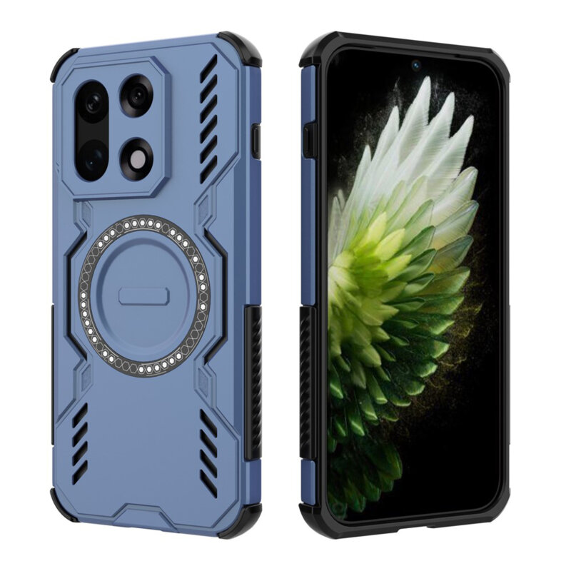Husa OnePlus 15 Techsuit ArmorMag Case, albastru