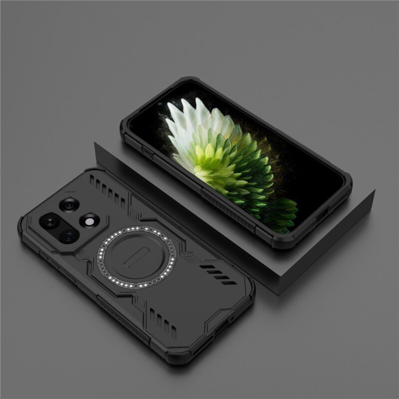 Husa OnePlus 15 Techsuit ArmorMag Case, negru