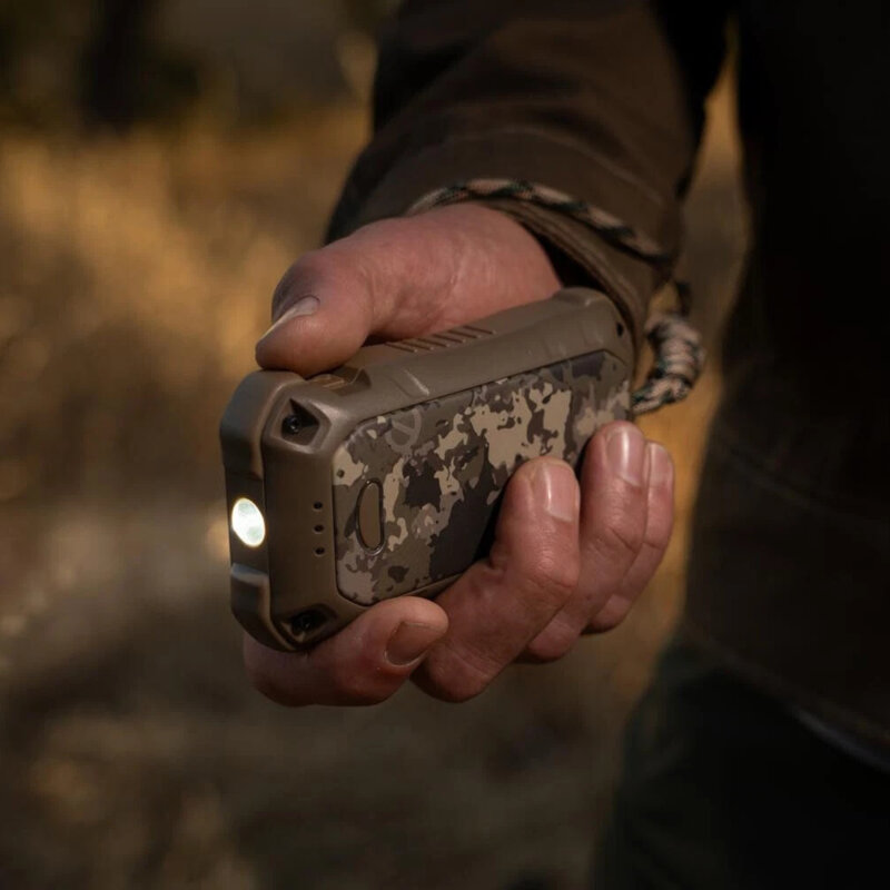 Incalzitor de maini cu lanterna Ocoopa, negru, UT3201-BK-BK