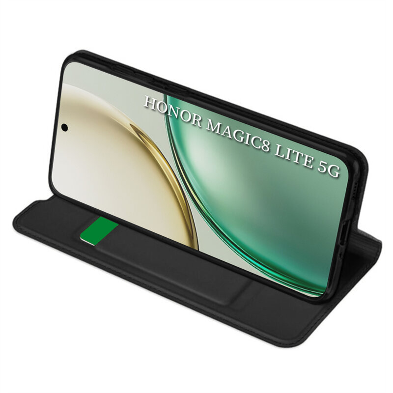 Husa Honor Magic8 Lite Techsuit Magskin Book, negru