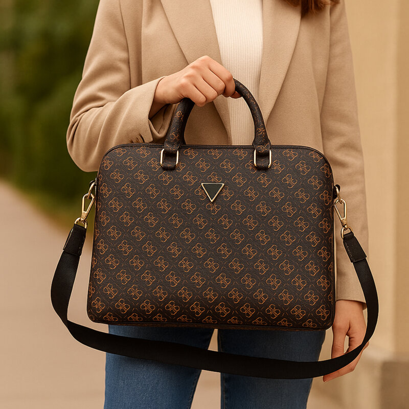 Geanta de umar Guess pentru laptop 15