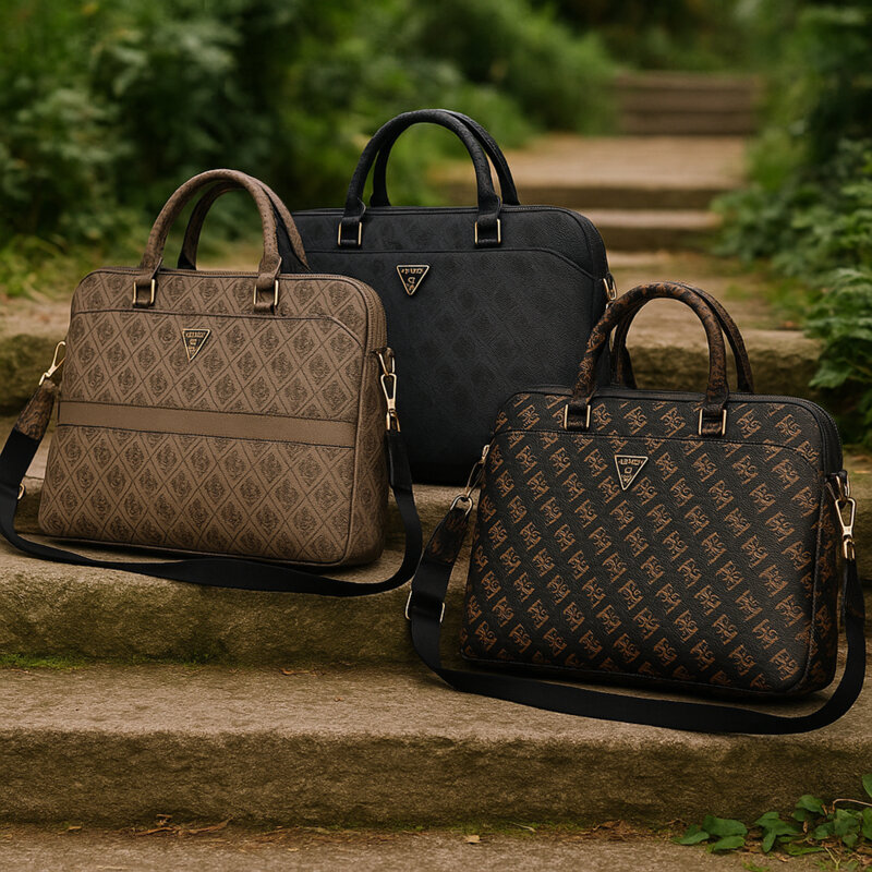 Geanta de umar Guess pentru laptop 15