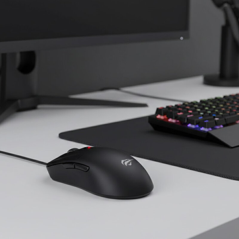 Mouse wireless pentru gaming  2.4GHz, 800-12000DPI Havit MS970WB Pro