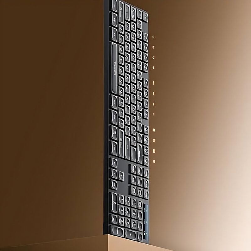 Kit tastatura si mouse wireless 2.4GHz Yesido KB42, negru