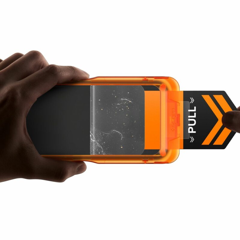 [Pachet 3x] Folie sticla iPhone 17 Pro Max Spigen Glas.tR Align Master Slim, transparenta