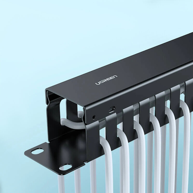 Organizator cabluri, panou cu 24 de porturi Ugreen 70424