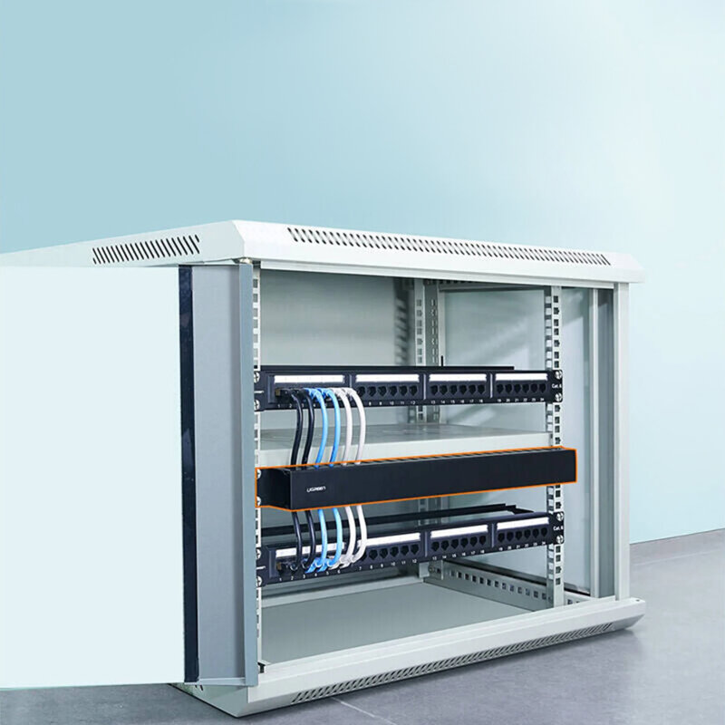 Organizator cabluri, panou cu 24 de porturi Ugreen 70424