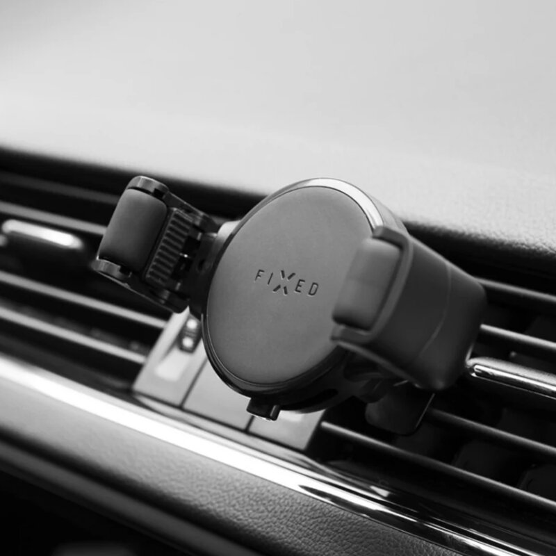 Suport telefon auto pentru grila ventilatie Fixed, FIXROL2-V-BK
