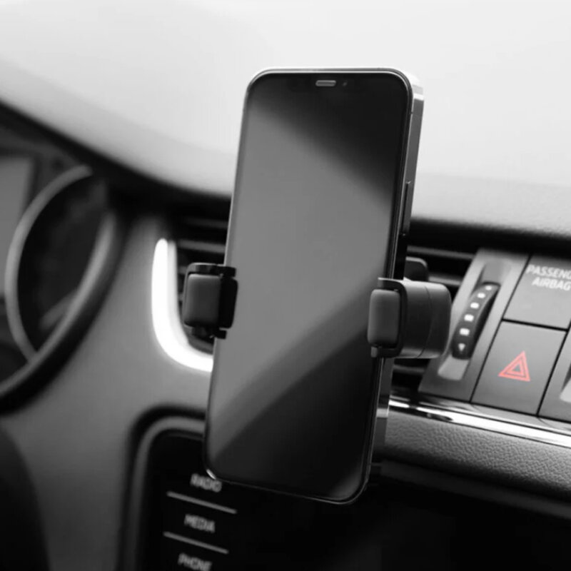 Suport telefon auto pentru grila ventilatie Fixed, FIXROL2-V-BK