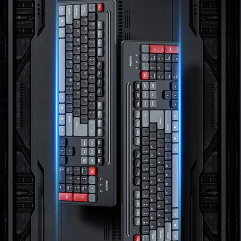 Kit tastatura si mouse wireless 2.4GHz Yesido KB43, negru