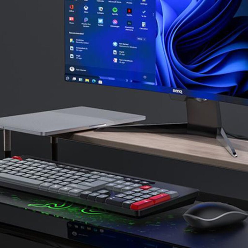 Kit tastatura si mouse wireless 2.4GHz Yesido KB43, negru