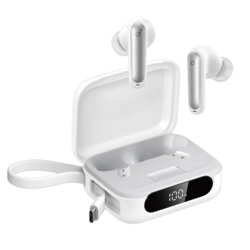 Casti wireless ANC, baterie externa 3000mAh Anker P41i, alb