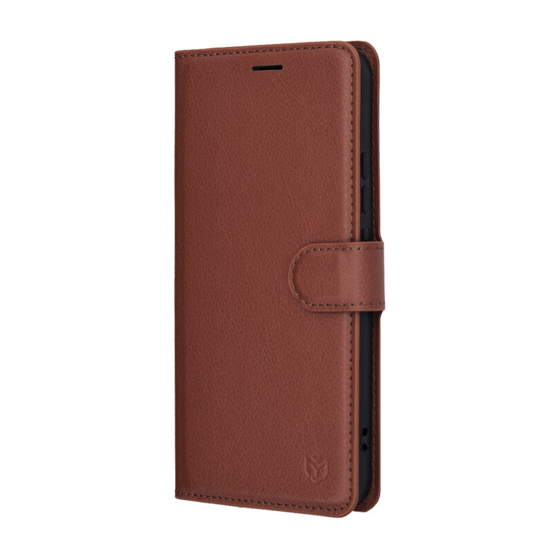 Husa Honor Magic8 Lite Techsuit Leather Folio, maro