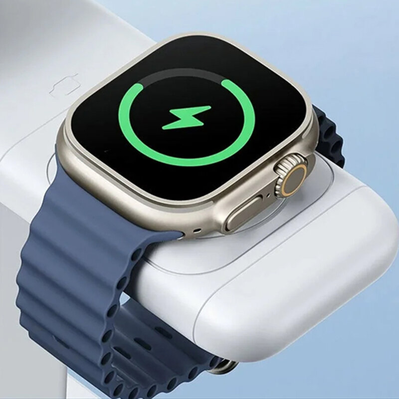 Statie incarcare cu adaptor, incarcator ceas detasabil ESR, negru