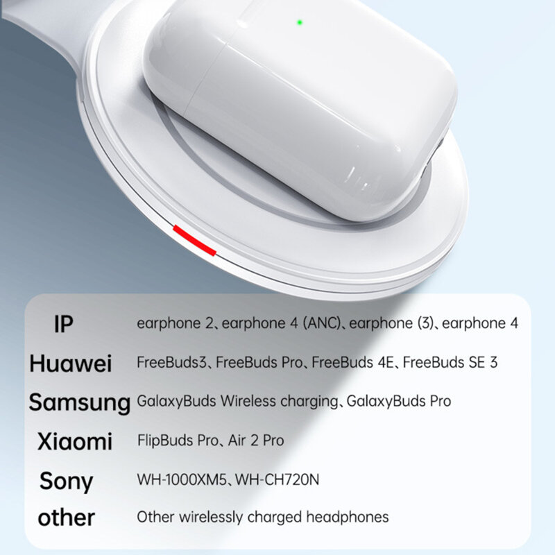 Statie incarcare wireless 5in1 pliabila Yesido DS29, alb