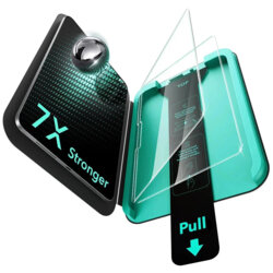 [Pachet 2x] Folie sticla iPad Pro 13 (2024) ESR Armorite Screen Protector UltraFit Tray, transparenta