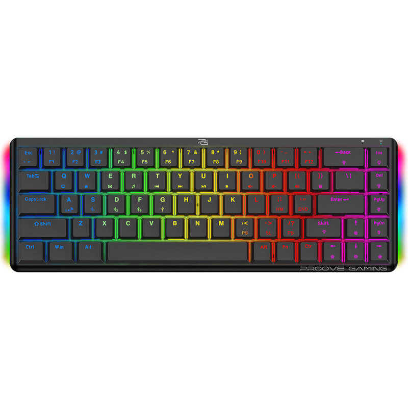 Tastatura gaming wireless Proove, 1500mAh, negru, WKAFKEN22001
