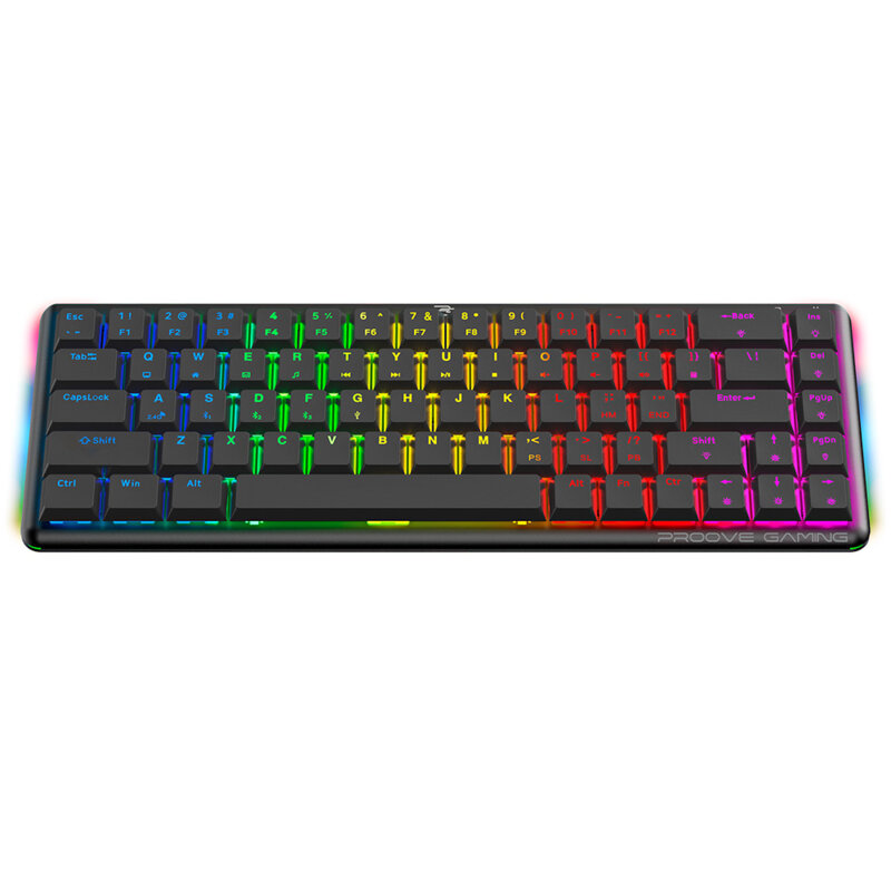 Tastatura gaming wireless Proove, 1500mAh, negru, WKAFKEN22001