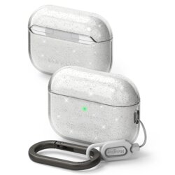 Husa AirPods Pro 3 Ringke Air, transparenta cu sclipici