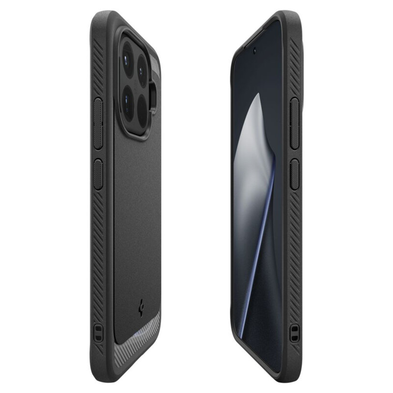 Husa Xiaomi 15T Pro Spigen Rugged Armor, negru