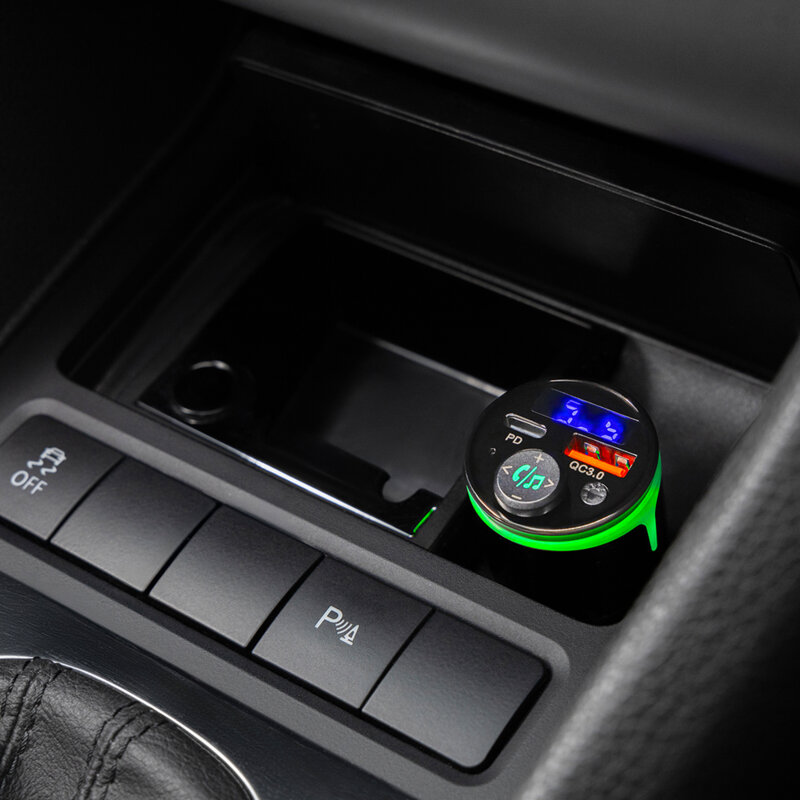 Incarcator auto USB, modulator FM Proove, 30W, FMNX30110001