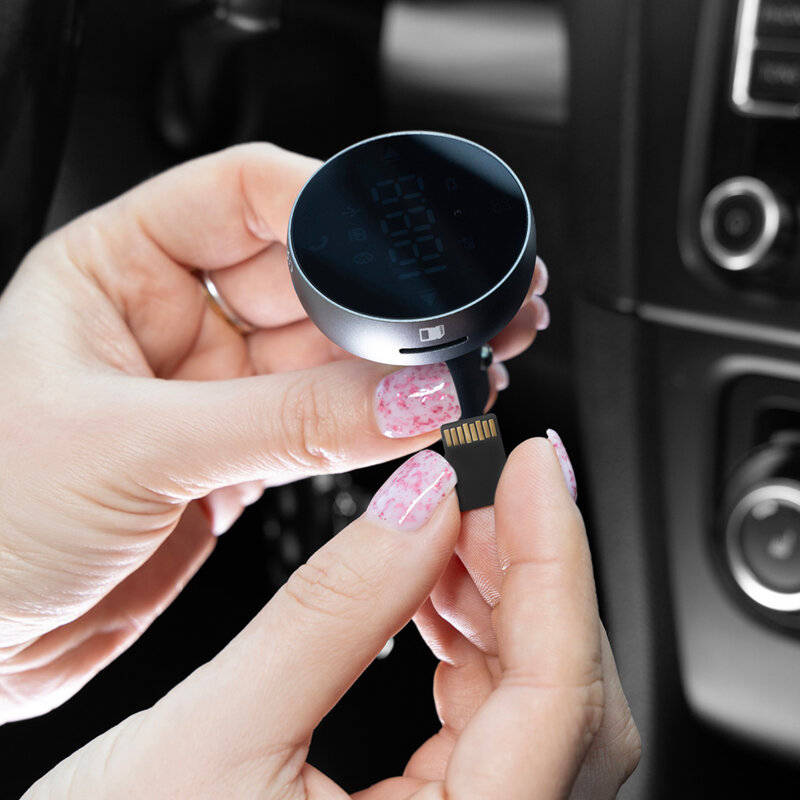 Incarcator auto USB cu modulator FM Proove, 30W, FMSS30110003